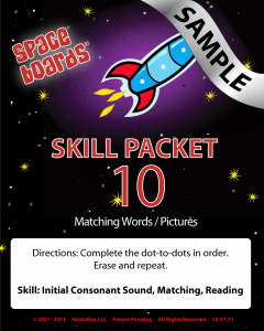 Sample Rocket Series R-10 Matching Words & Pictures