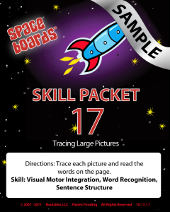 Sample Rocket Series R-17 Tracing Large Pictures