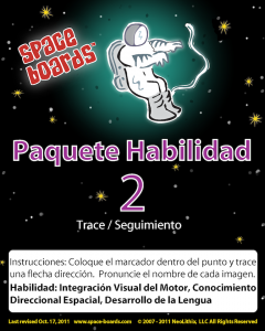 Spanish Edition Astronaut Series A-02 Tracking & Tracing