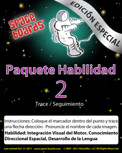 Spanish Special Edition Astronaut Series A-02 Tracking & Tracing