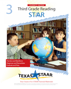 Texas STAAR 3rd Grade Reading Student Workbook 