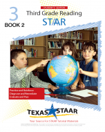 Texas STAAR 3rd Grade Reading Student Workbook 2 w/Answers