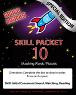 Special Edition Rocket Series R-10 Matching Words & Pictures