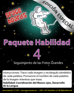 Spanish Special Edition Astronaut Series A-04 Tracing Large Pictures