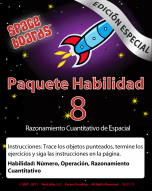 Spanish Special Edition Rocket Series R-08 Spacial & Quantitative Reasoning