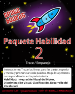 Spanish Edition Rocket Series R-02 Tracing & Matching