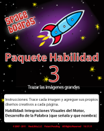 Spanish Edition Rocket Series R-03 Tracing Large Pictures
