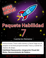 Spanish Edition Rocket Series R-07 Numerals & Counting
