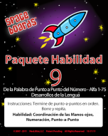 Spanish Edition Rocket Series R-09 Alpha, NUmeral, Word Development