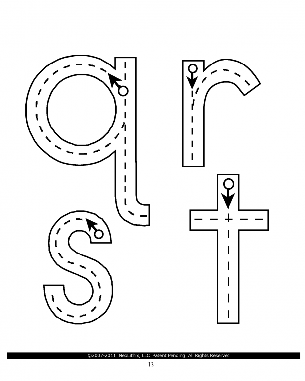 Spanish Special Edition Astronaut Series A15 Upper & Lower Case Letters